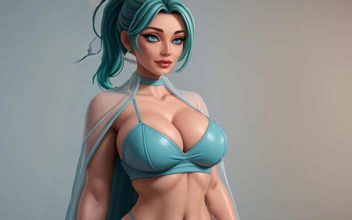 AI Porn: Größte möpse 3D-fantasie-diashow | Ai-generated NSFW