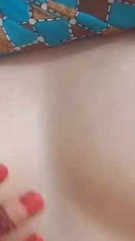 Beautiful Village Teen Girl Masturbating with Vegetables