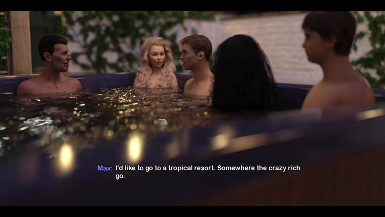 AVN Teller: Visul meu curvă 41 - femeie latino sexy face labă dublă în jacuzzi