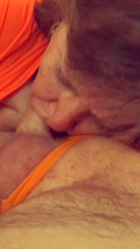 GILF Peggy Sue: Velmas pegging &cocksucking förhör & munfull av sperma!