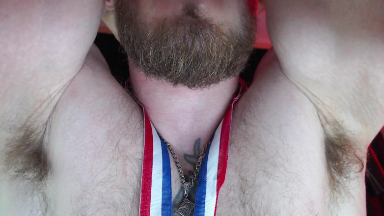 Hunky time: Domination with Hairy Armpits and Pubic