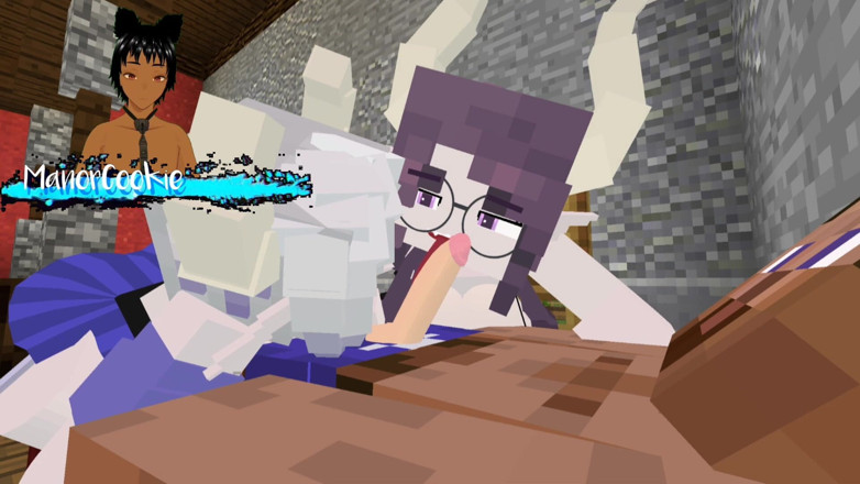 Manor Cookie: Minecraft jenny mod galath'ı succubus ve anal sikişiyor