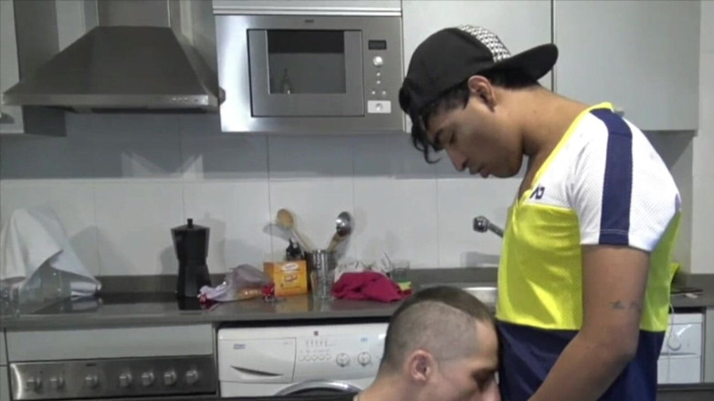 Bareback Made in Spain: Ebony Twink F Ucked Raz by Frenchboy