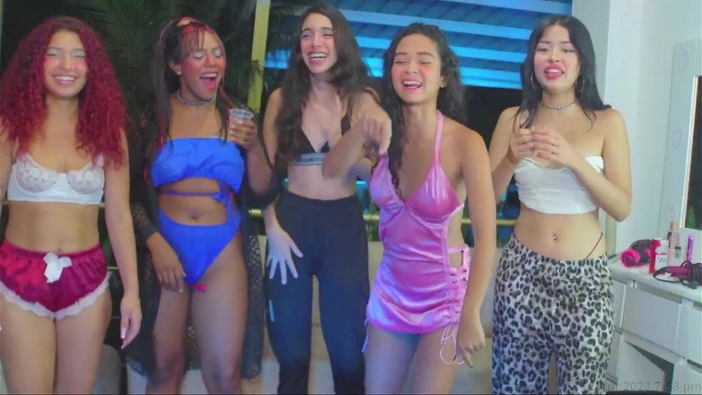 Good Girls Mansion: we hebben spuiten terwijl we Ggmansion masturberen