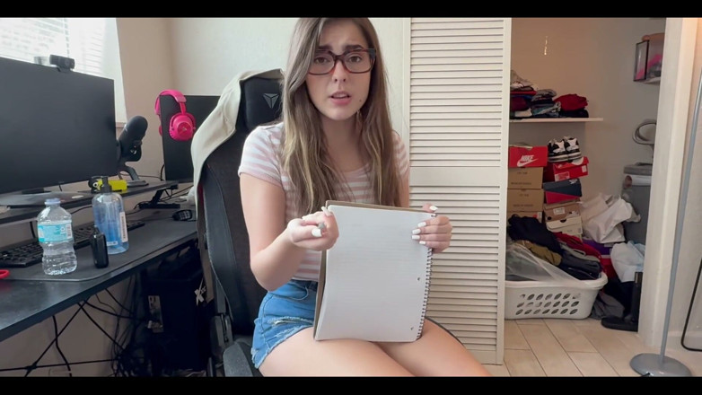 Danny Dirt: Thick Brunette Stepsister Need Help with Art Class