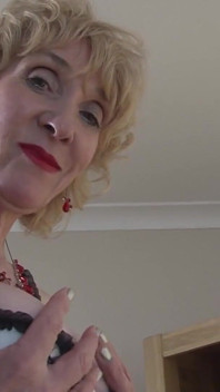 Classy British Mature Lady Caroline B. Shows off Her Naughty Side!