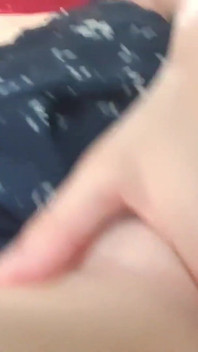 Horny Teen Masturbates in Real Public Uber