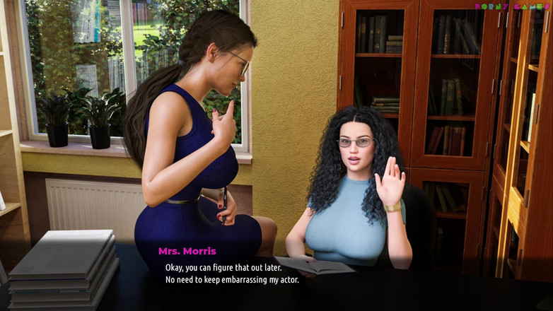Porny Games: MILFs of Sunville by L7team - Sassy Librarian Gets Some Big...