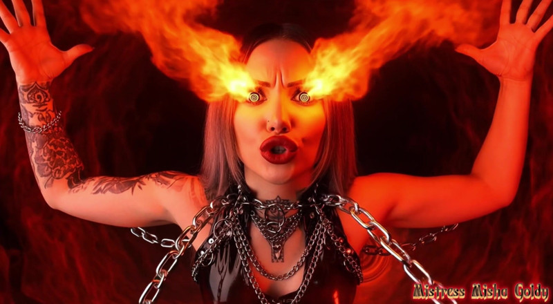 Goddess Misha Goldy: Non puoi mai dire di no ai miei occhi vorticanti