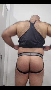 Post Workout Stretching and Showing off