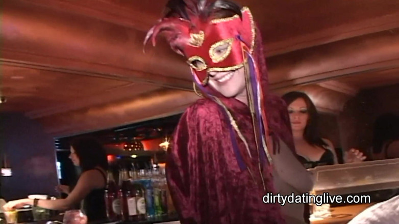 Dirty Dating Live: Soccer moms in masks part 2-Balling at the bar-and on it