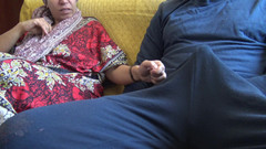 Souzan Halabi: 55 Yandaki trk anne tuvalette byk Siyah sikimi emiyor - 土耳其色情 turbanli 性爱