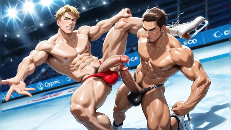 AI Blk: Pria berotot kontol besar lagi asik ngentot