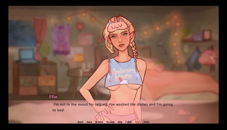 EroticKrisso: सुनहरे बालों वाली बनी Ellie Room को पकड़ें