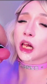 Real rubia trans esposa chupa grande polla