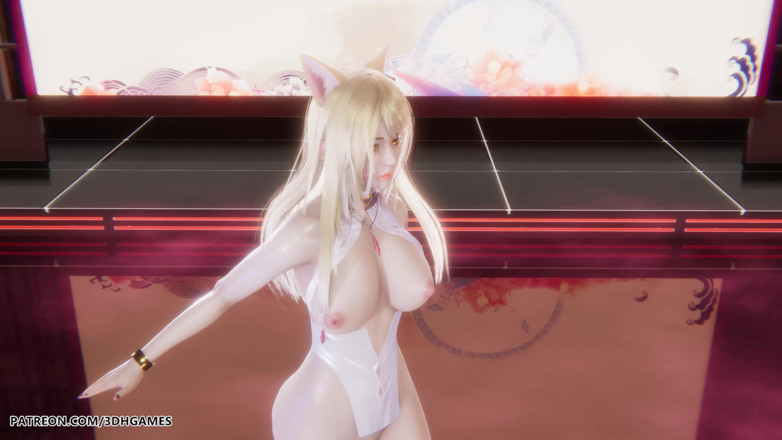 3D-Hentai Games: MMD ゴクラク 浄土アーリ セクシーストリップティーズ リーグ・オブ・レジェンド 変態 4K 60fps