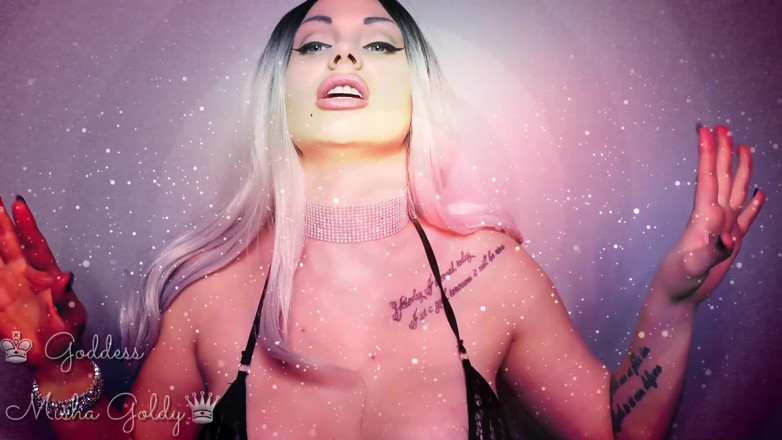 Goddess Misha Goldy: ASMR yang mempesonakan! Tolong seorang lelaki! Tolong zakar dengan dubur...