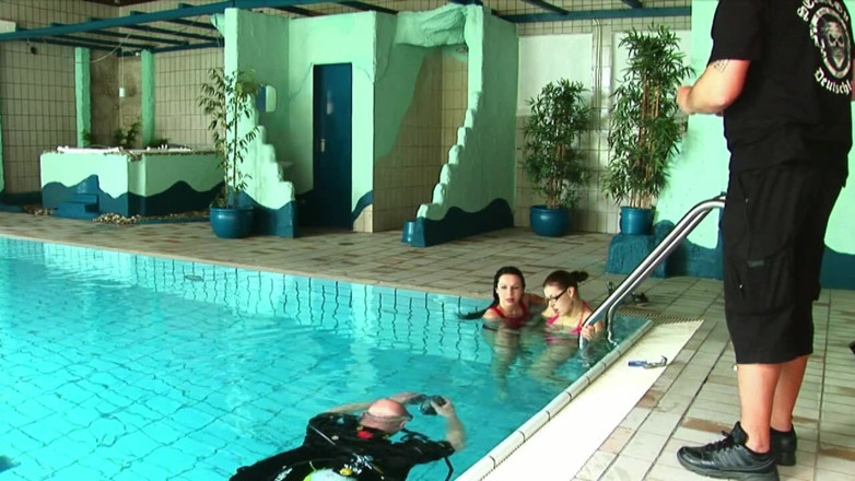 Lydia Privat: Making of bumsbad