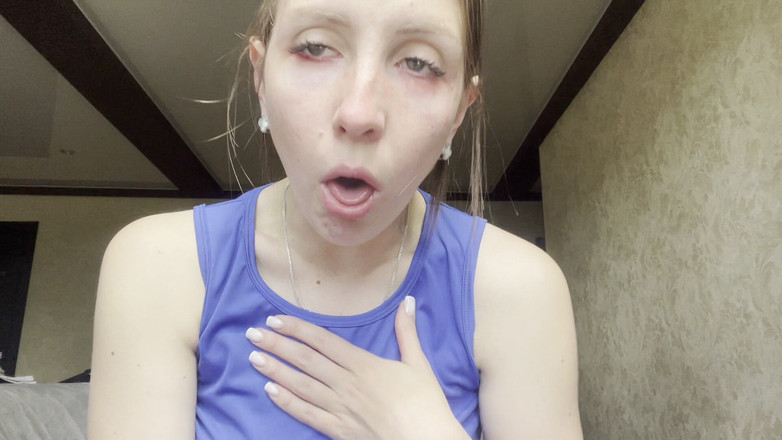 Hottie goddess: Kranke frau husten-besessenheit