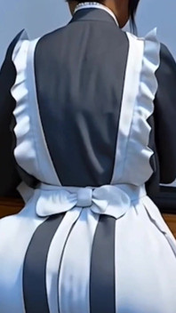 Sexy Curvy Caribbean Maid