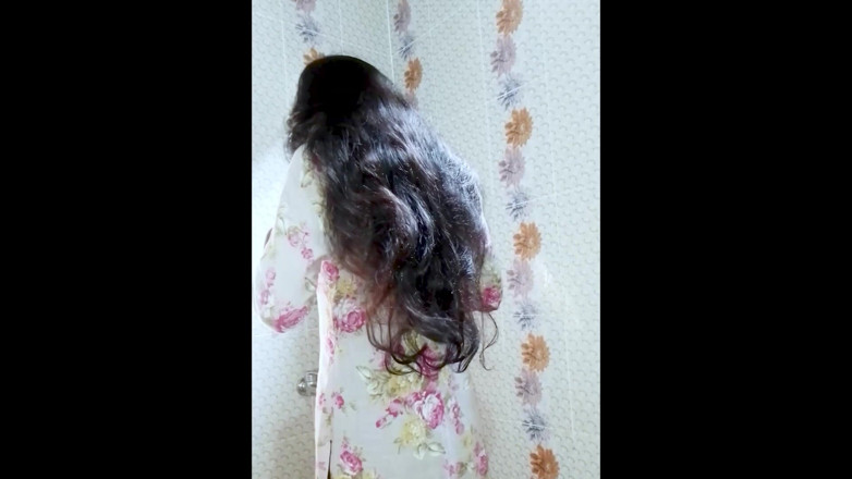 Sumaiya tasnim: Desi Student Girl Sumaiya Bathroom Fingering Hairy Pussy with Orgasm
