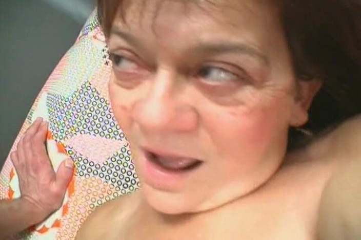 Mature Climax - 100% Mature Videos: Wild Granny in Black Stockings Showing off Her Sexy Moves