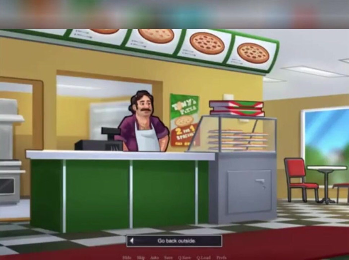 3DXXXTEEN2 Cartoon: Bătând o pizza la cuptorul Mariei. Sex cu desene animate...