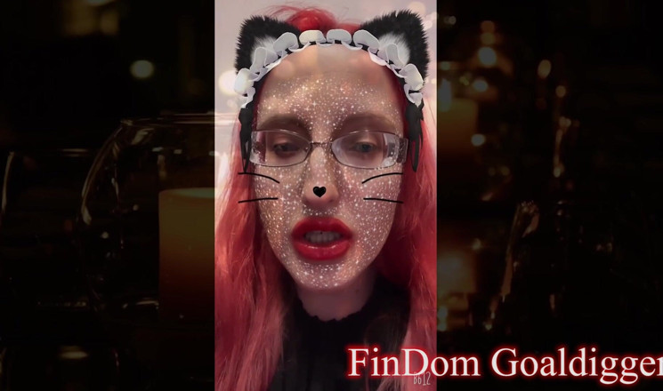 FinDom Goaldigger: Cat transe prinzessin transformation