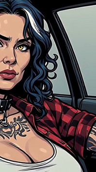 Hot Tattoo Babes Art