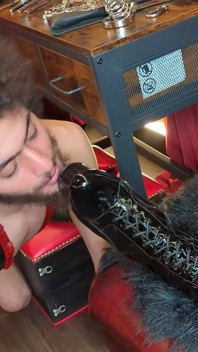 Kisses on My Boots and Dildo