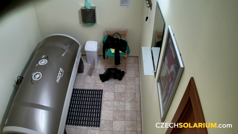 Czech Solarium: Czech Solarium 47: la figa della mora in display completo, di...