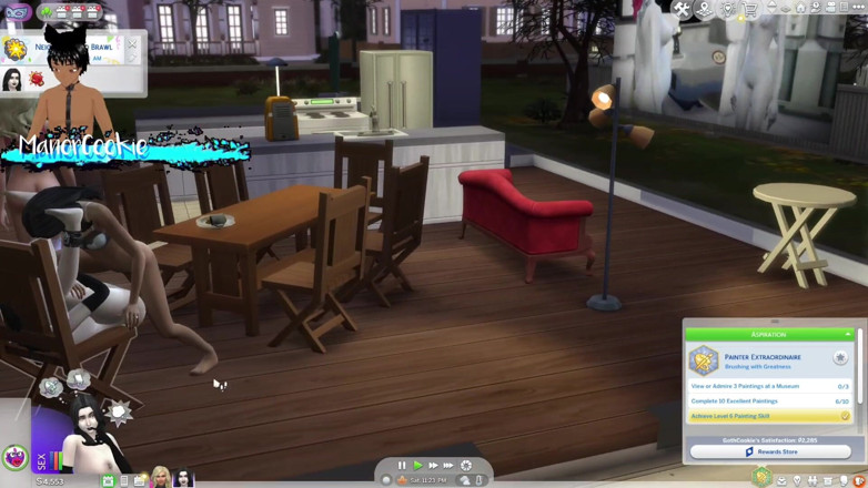 Manor Cookie: Sims 4 Whicked Whicked - Tengo algunas animaciones nuevas y están jodiendo...