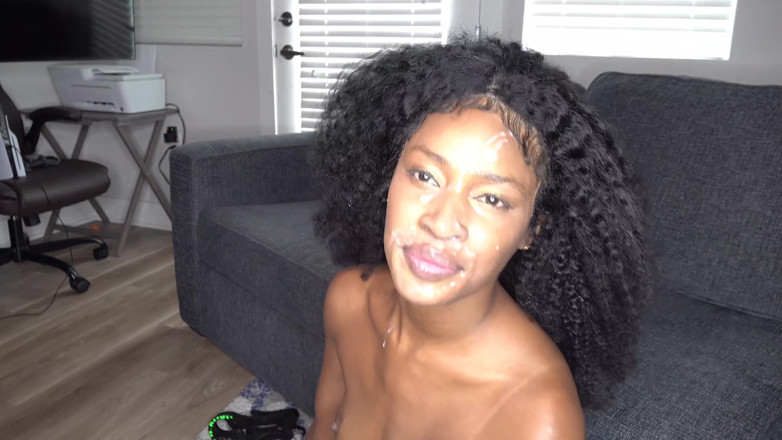 Face fucking king: XXX Barbie Grob Interracial Gesicht Ficken Arsch Essen &amp; Gesichtsbesamung