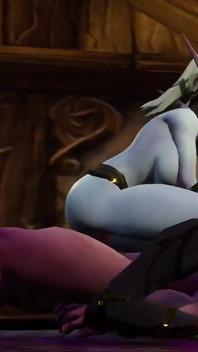 Homem se uniu para que ela possa cavalgar nele: Paródia pornô de Warcraft