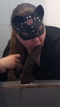 Sissy Enjoying Throating and Riding BBC