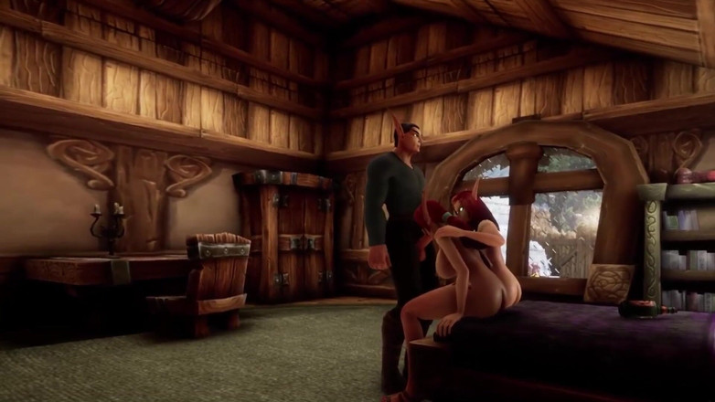 Wraith ward: A night with an stepmother &amp; stepdaughter : Warcraft parody