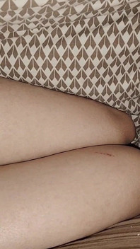 I’m Lying Next to My Stepsister and Touching My Dick.