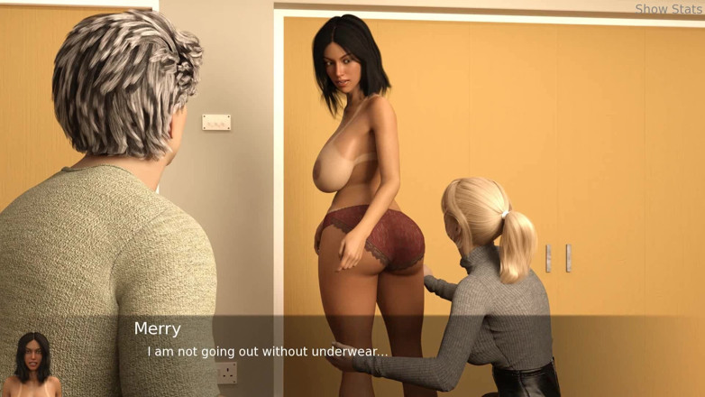 Dirty GamesXxX: Проект гаряча дружина: чоловік дивиться, як його дружина з великою дупою і цицьками роздягається іншою жінкою 3 сезон, епізод 17
