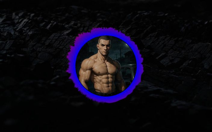 Erotic Man: Gay muž sténání sexy se zvuky kouření