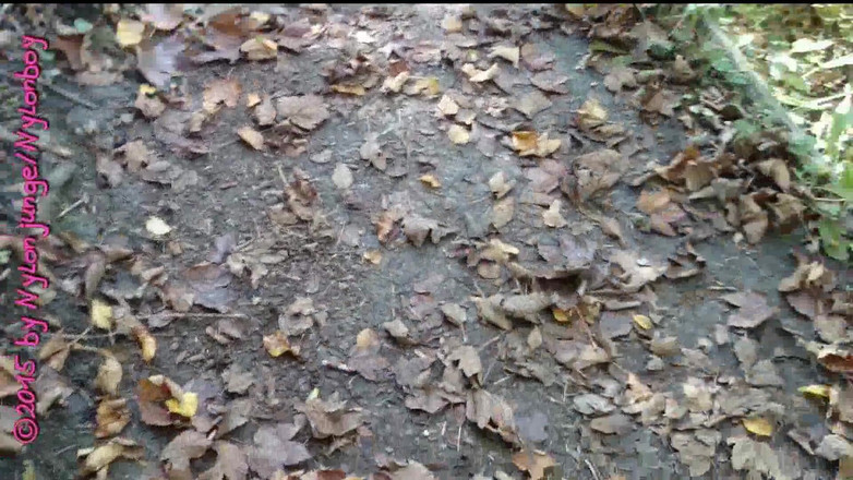 Carmen_Nylonjunge: Caminata por el bosque - parte 1, zapatos deportivos