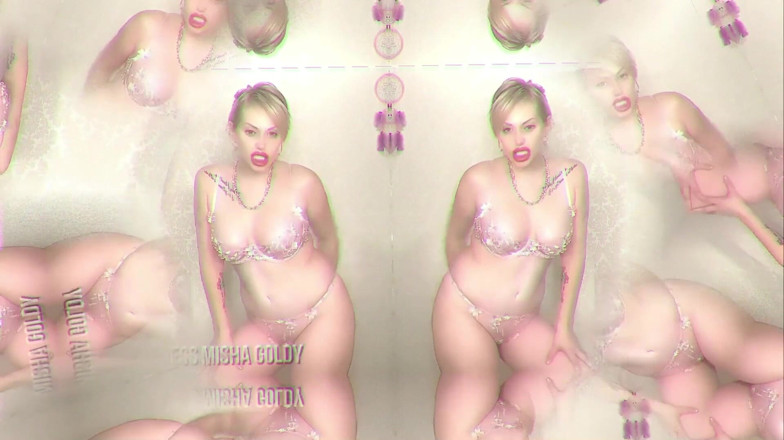 Goddess Misha Goldy: Tu as l'air tellement stupide et moche avec ce gode...