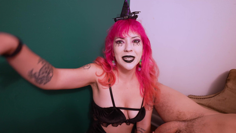 lilredvelvettt: Відьма зменшує твій член і трахає тебе