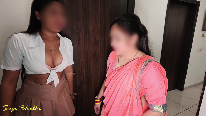 Vicky Siya: Indyjska Bhabhi Masssaga i trójkąt Seks w hindi