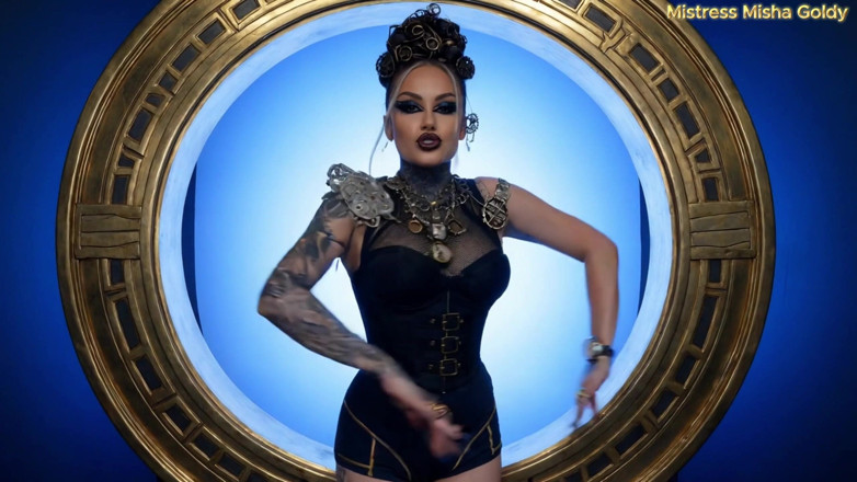 Goddess Misha Goldy: Tick Tock, você não pode parar