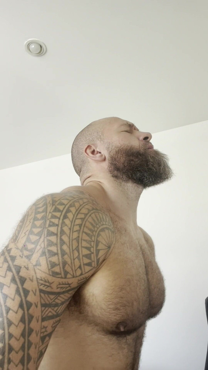 SergeBear_: Big Bear and Big Dick Solo