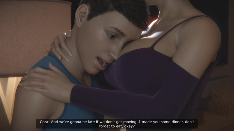 Girl Xgamer: Prsatá macecha chce velký péro svého nevlastního syna