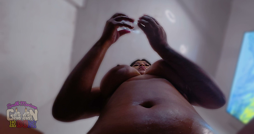 Uncut Lil Midget and Latina Freaky Friends: हॉट तेल और गुओनी जैक ऑफ