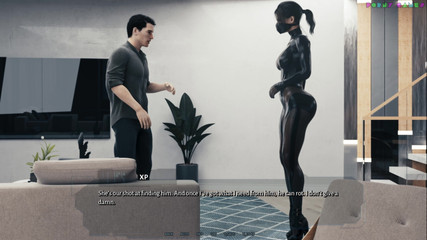 Porny Games: Séduction cybernétique par 1thousand - Faire amende honorable avec les dames 31