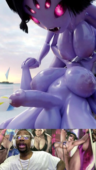 Thicc Milky Waifu Busts a Huge Nut