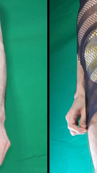 Mein dritter Anprobe auf einem Haul. Volle unbeschnittene version. Split-screen